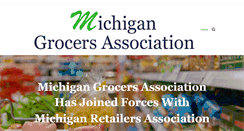 Desktop Screenshot of michigangrocers.org